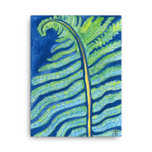 Fern (Mixed Media) - Archival Canvas