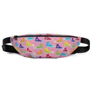 Pride High Tops (Pink) Adjustable Waist Bag