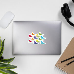Pride Parade (Pride High Tops) Bubble-Free Stickers
