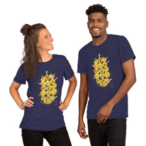Peep Stack Short-Sleeve Unisex T-Shirt (4 Colors)