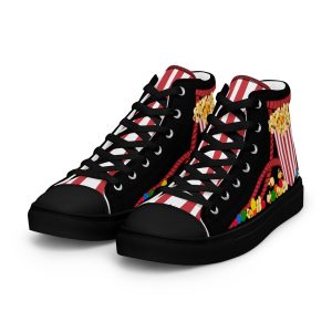 Movie Night - High top canvas shoes
